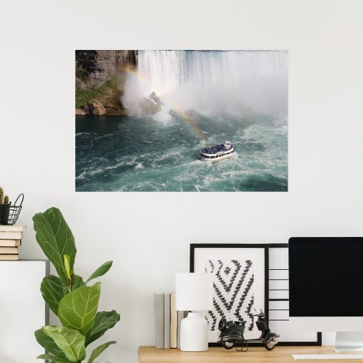 Poster Vue Niagara Falls (Bureau à domicile)