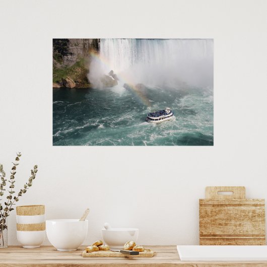 Poster Vue Niagara Falls (Cuisine)