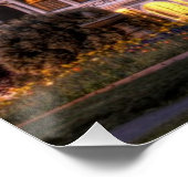 Poster Vue nocturne des maisons "dames peintes" (Coin)