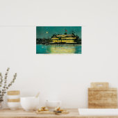 Poster Vue nocturne extérieure du Neptune Casino & (Cuisine)