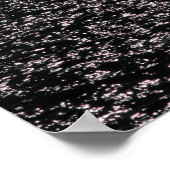 Poster vue nocturne rocheuse rocheuse (Coin)