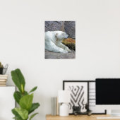 Poster Vue Nord (Bureau à domicile)