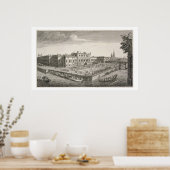 Poster Vue Nord-Ouest du Palais d'été de Son Impe (Cuisine)