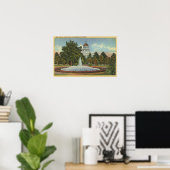 Poster Vue occidentale du Capitole de l'État (Bureau à domicile)