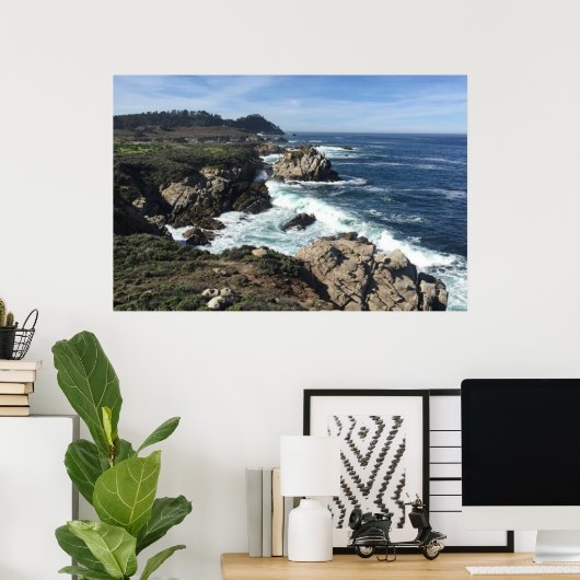 Poster Vue océan (Bureau à domicile)