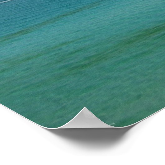 Poster Vue océan (Coin)