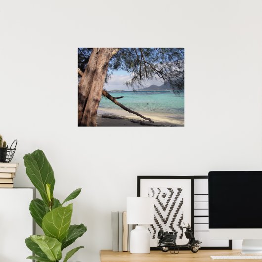 Poster Vue océan (Bureau à domicile)