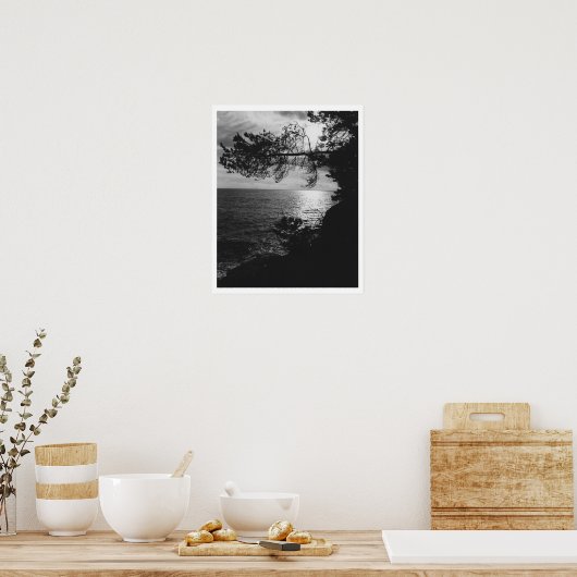 Poster Vue océan (Cuisine)
