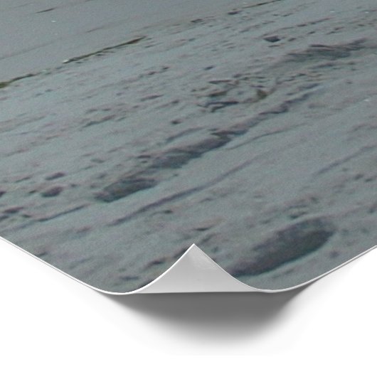 Poster Vue Océan Pacific Grove (Coin)