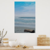 Poster Vue Océan Pacific Grove (Cuisine)