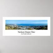 Poster Vue océan Ventura (Devant)