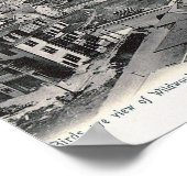 Poster Vue Oiseau, Wildwood, New Jersey, Vintage (Coin)