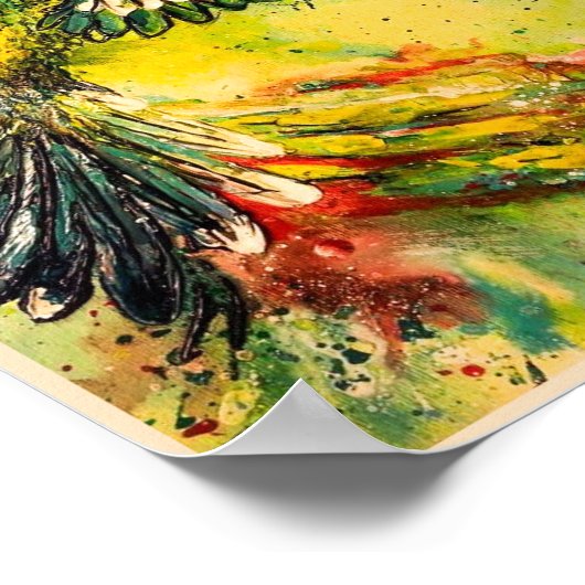 Poster Vue Oiseaux (Coin)