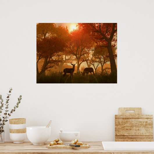 Poster Vue ordinaire (Cuisine)