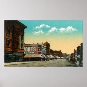 Poster Vue orientale d'avenue grande