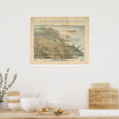 Poster Vue orientale de San Francisco, CA. (1529A) (Cuisine)