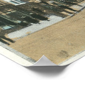 Poster Vue ouest de la rue Court (Coin)