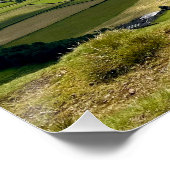 Poster Vue paisible depuis Pendle Hill... (Coin)