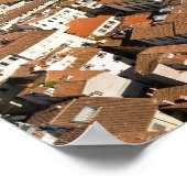 Poster Vue panoramique aérienne de Florence - Toscane, It (Coin)
