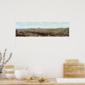 Poster Vue panoramique de Criple Creek Colorado (Cuisine)