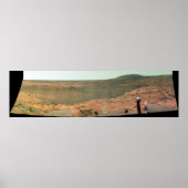 Poster Vue panoramique de Mars (Devant)