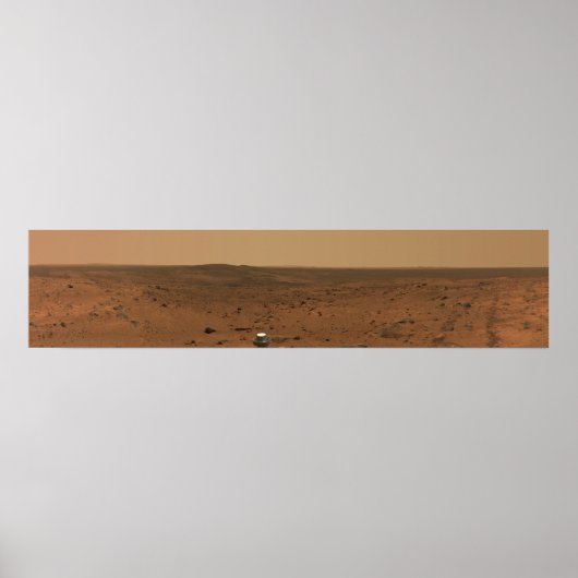 Poster Vue panoramique de Mars 4 (Devant)