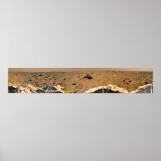 Poster Vue panoramique de Mars 5 (Devant)