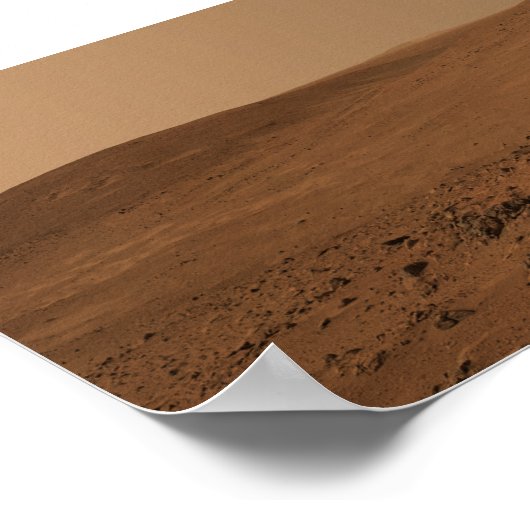 Poster Vue panoramique de Mars 7 (Coin)