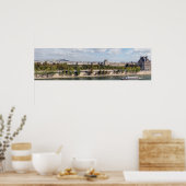 Poster Vue panoramique de Paris depuis le toit du Musée d (Cuisine)