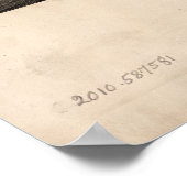 Poster Vue panoramique d'Evansville, Indiana (1880) (Coin)