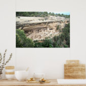 Poster Vue panoramique du Palais Cliff (Cuisine)