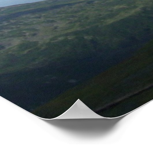Poster Vue panoramique Haut du mont Washington New Hampsh (Coin)