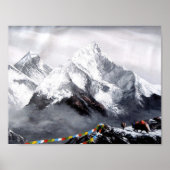 Poster Vue Panoramique Sur Everest Mountain (Devant)