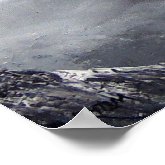 Poster Vue Panoramique Sur Everest Mountain (Coin)