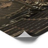Poster Vue panoramique sur Mars 3 (Coin)