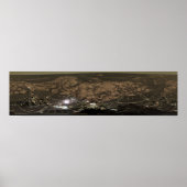Poster Vue panoramique sur Mars 3 (Devant)