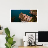 Poster Vue panoramique Vernazza (Bureau à domicile)