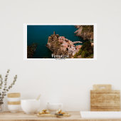 Poster Vue panoramique Vernazza (Cuisine)