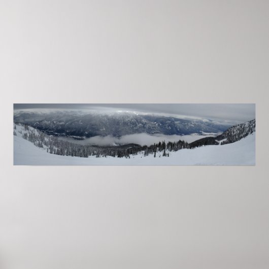 Poster Vue panoramique Whistler (Devant)