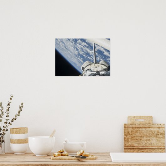Poster Vue partielle de Space Shuttle Endeavor (Cuisine)
