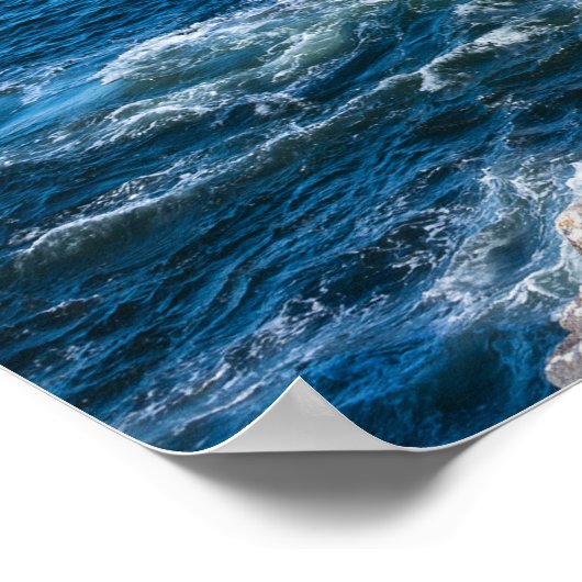 Poster Vue pittoresque du phare de Fanad Head Irlande (Coin)