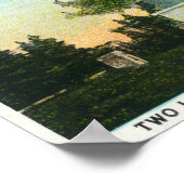 Poster Vue pittoresque sur la promenade ouest (Coin)