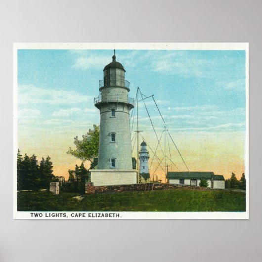 Poster Vue pittoresque sur la promenade ouest (Devant)