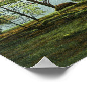 Poster Vue pittoresque sur le réservoir de Chestnut Hill (Coin)