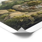 Poster Vue près du col Roode Sand au Cap de Goo (Coin)