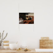 Poster Vue rapprochée du bras sur Mars de la NASA (Cuisine)