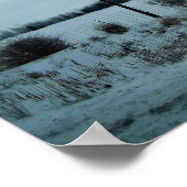 Poster Vue rurale au Québec, Canada (Coin)