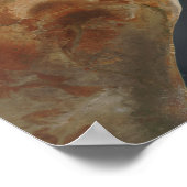 Poster Vue satellite de la Corne de l'Afrique (Coin)