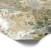 Poster Vue satellite de Persepolis (Coin)