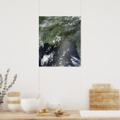 Poster Vue satellite du golfe du Mexique 2 (Cuisine)